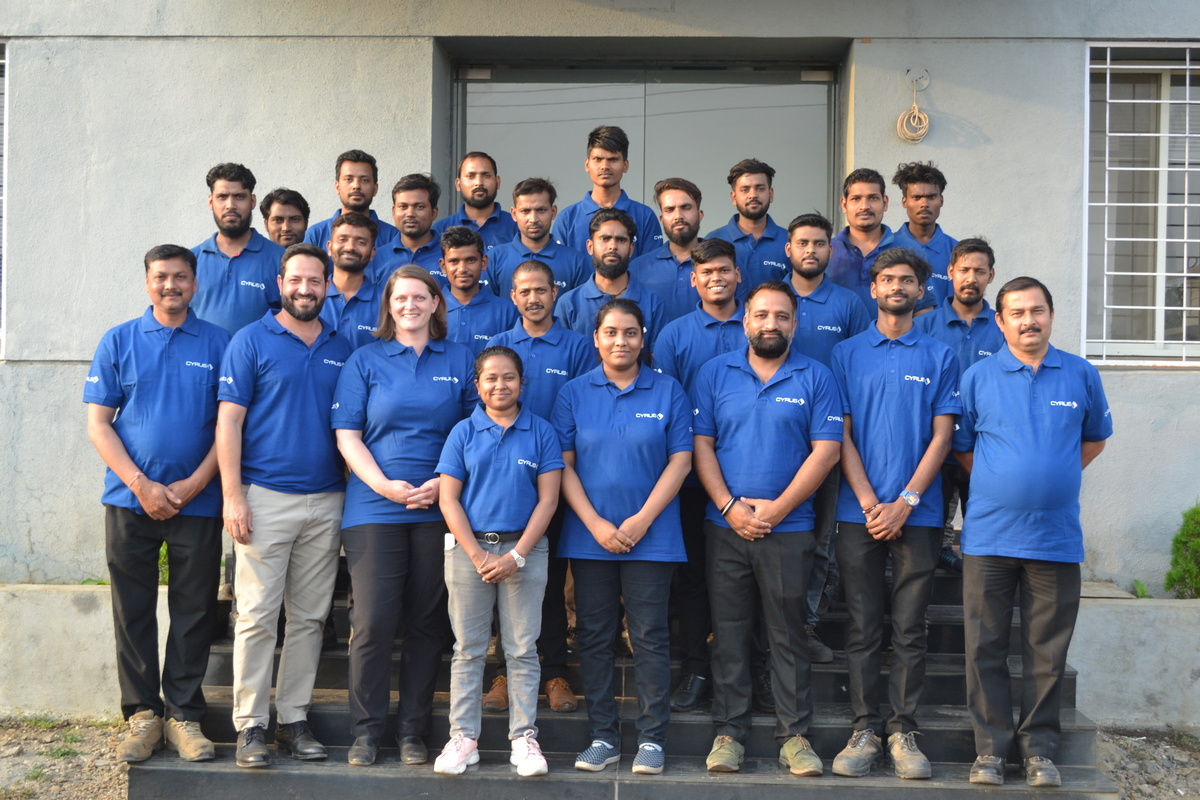 The next milestone in the internationalization strategy has successfully been implemented – CYRUS INDIA moves into its own manufacturing and administrative