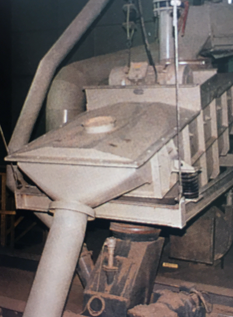 Circular motion vibrating screen